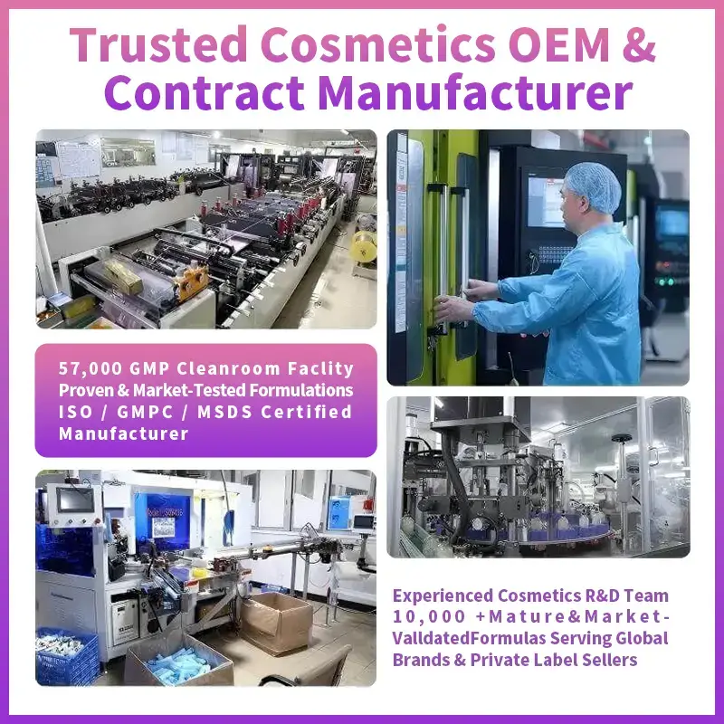 Cosmetics manufacturer