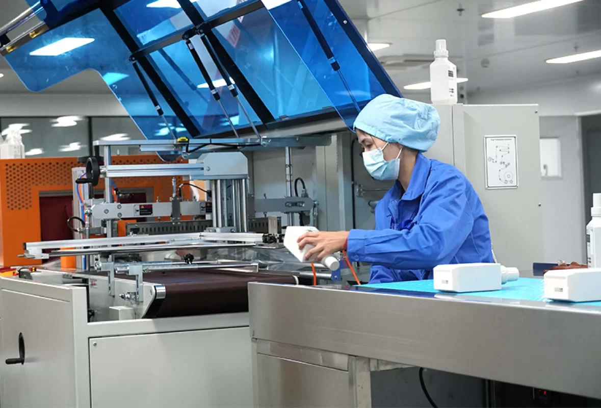 Cosmetics manufacturer